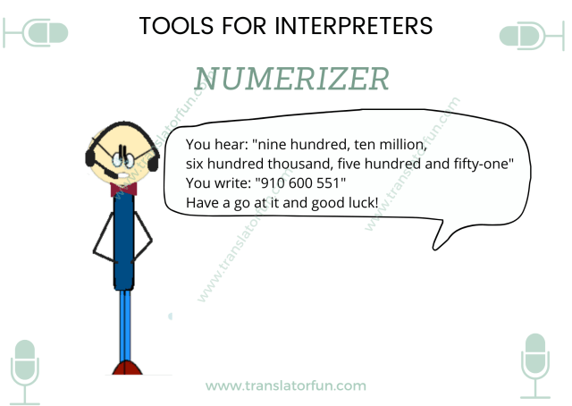 TranslatorFun's tweet card. Numerizer is a desktop web application for language learners and interpretation students to provide an additional and potentially unlimited source of exercises to practise numbers.