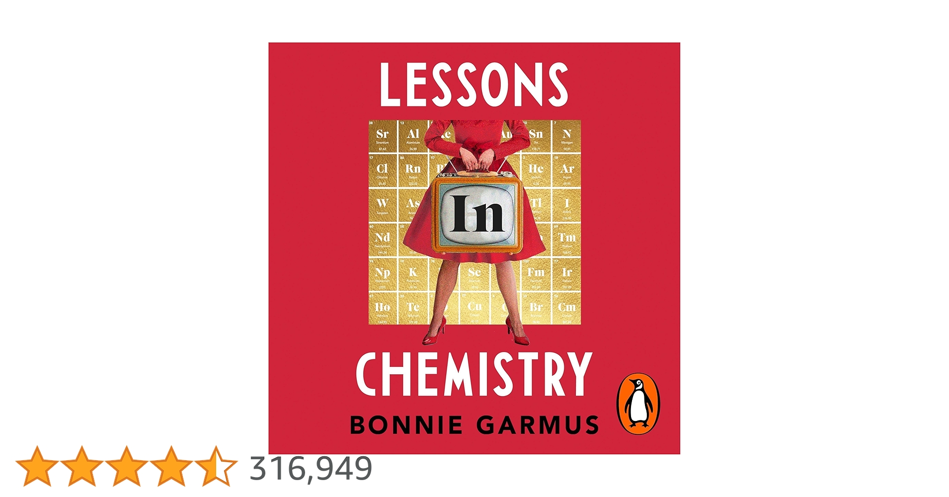 flexquare's tweet card. Lessons in Chemistry
