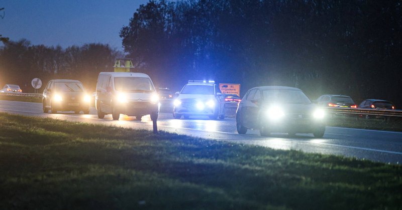 Aanrijding op A7 bij Frieschepalen veroorzaakt lange files