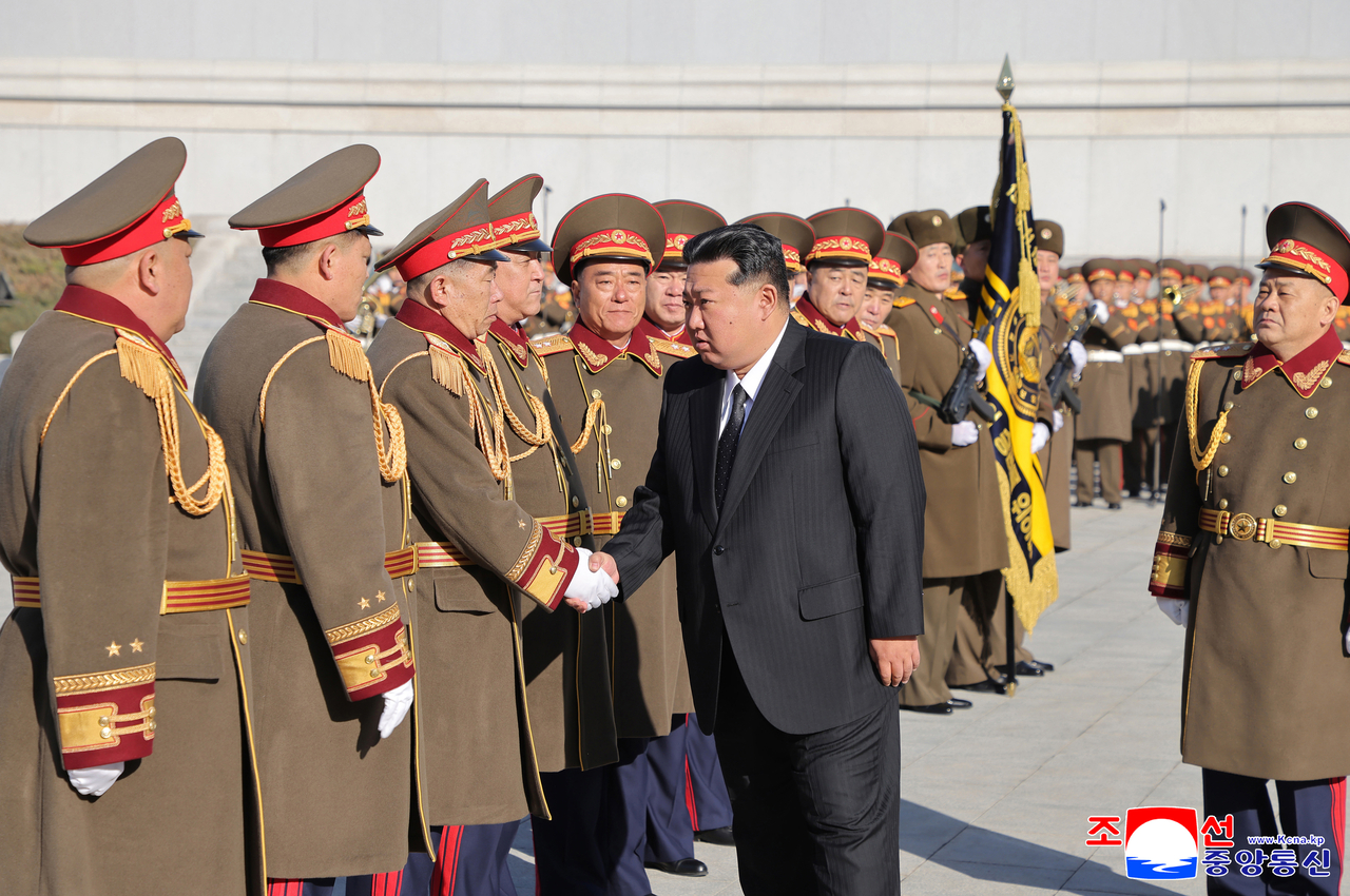 inquirerdotnet's tweet card. North Korean leader Kim Jong-un has visited the public and state security ministries and judicial bodies on their 80th founding anniversaries.