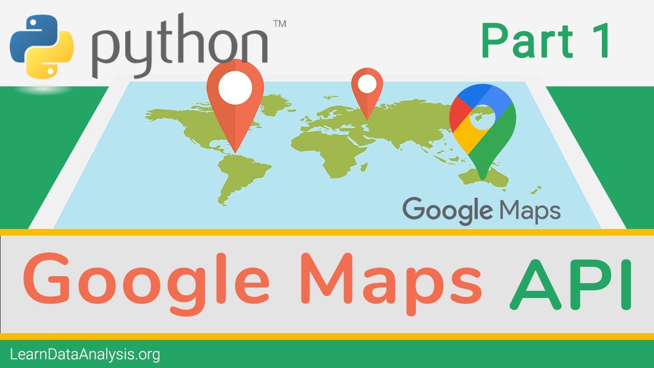 RedditPython's tweet card. Getting Started with Google Maps APIs in Python
