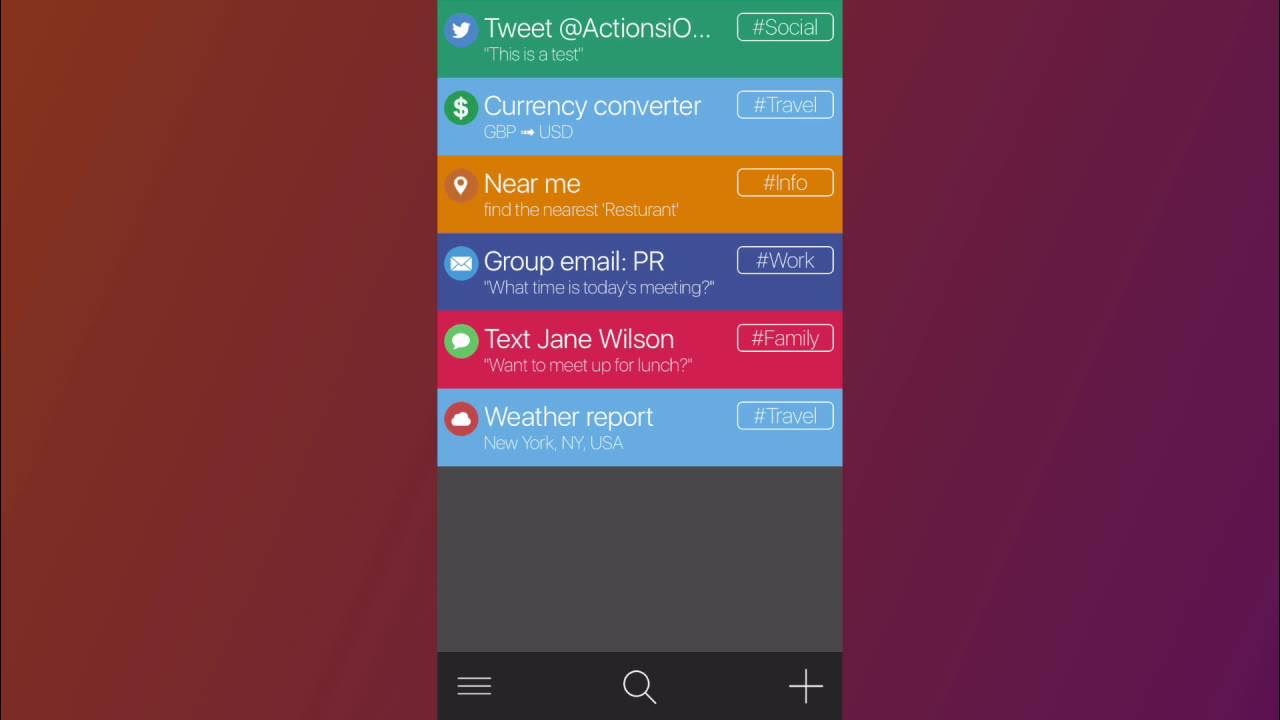 ActionsiOSApp's tweet card. How to automate common tasks on your iPhone