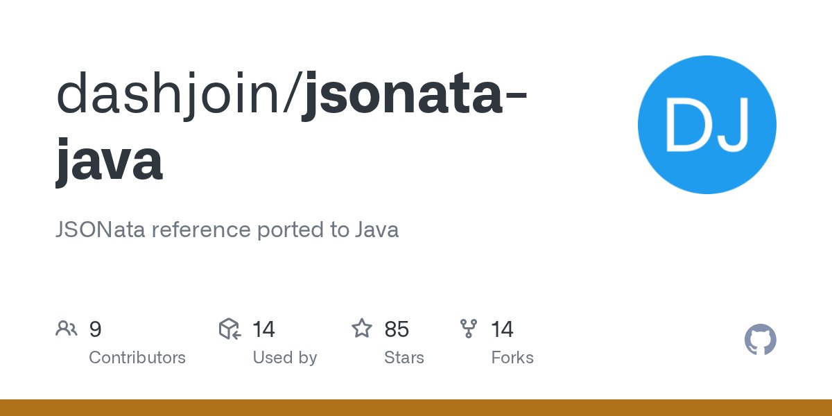 dashjoin's tweet card. JSONata reference ported to Java. Contribute to dashjoin/jsonata-java development by creating an account on GitHub.