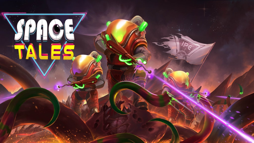 SpaceTales_VN's tweet card. We're a small team making the intergalactic RTS you always wanted to play. Support our journey by backing the campaign today!