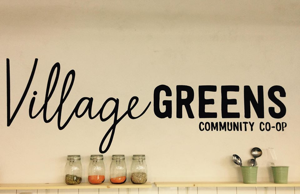 VillageGreensUK's tweet card. Information about membership of the cooperative, along with a form to apply and pay for membership