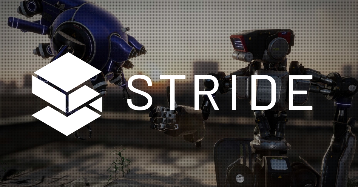 ourabig's tweet card. Stride 4.3 brings .NET 10 and C# 14, Bepu Physics, Vulkan compute shaders, custom assets, cross-platform build strides, mesh buffer helpers, Rider/VSCode sup...