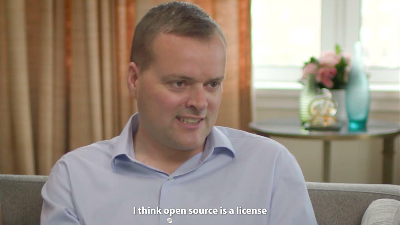 sytses's tweet card. Is co-creation the same as open source?