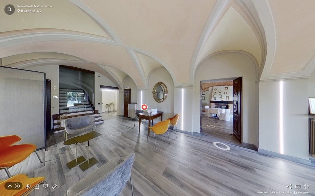 VisualProject73's tweet card. Tour virtuale formato Matterport Scansione 3d degli interni e fotografie panoramiche a 350° degli esterni del Groglio ( Strada Peirea Groglio, 6, 12080 Vicoforte C