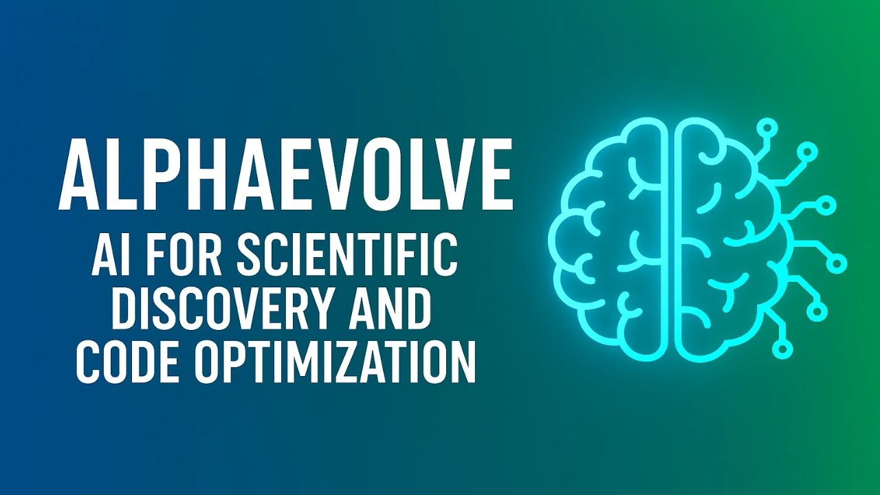 TheAlgoVoice's tweet card. AlphaEvolve: DeepMind’s AI for Evolving Smarter Algorithms