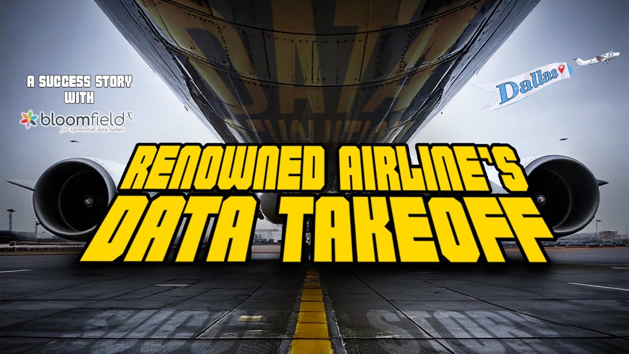 bloomfieldx_com's tweet card. Revolutionizing Airline Data Engineering & Analytics with Azure Cloud