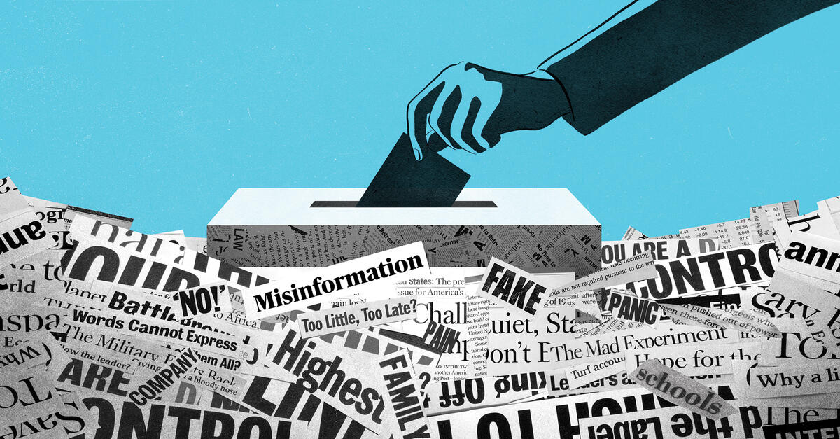MITSloan's tweet card. When individuals assess the truthfulness of political news during an election period, their beliefs become significantly more partisan, research finds.