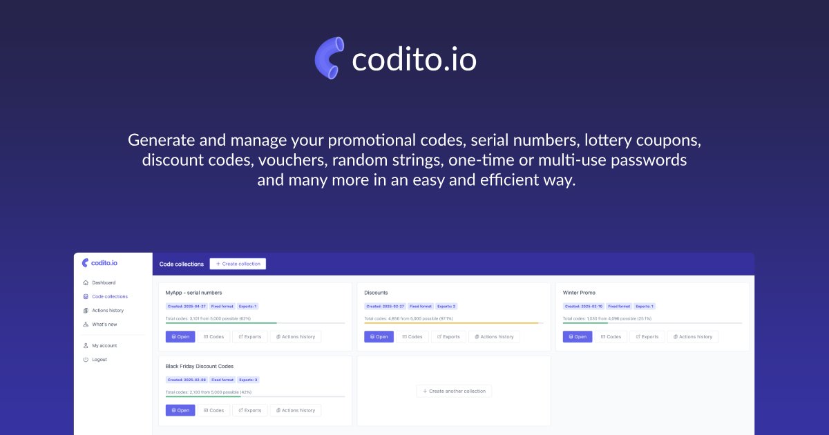 thomasgemza's tweet card. Generate, manage, and store random codes securely. Our platform lets you create, organize, and protect unique code strings for any purpose.