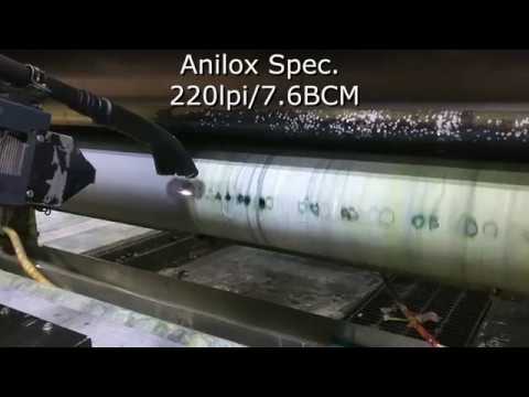 TheGraphmobile's tweet card. Graphmobile Laser Cleaning - Corrugated Roller