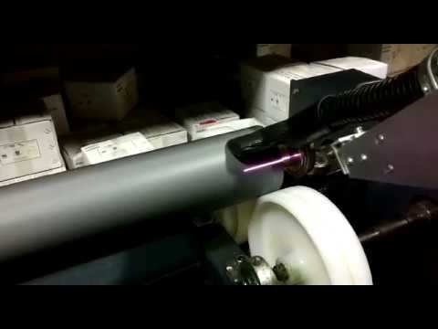 TheGraphmobile's tweet card. 34" Narrow Web Anilox Cleaned in 5.5 minutes