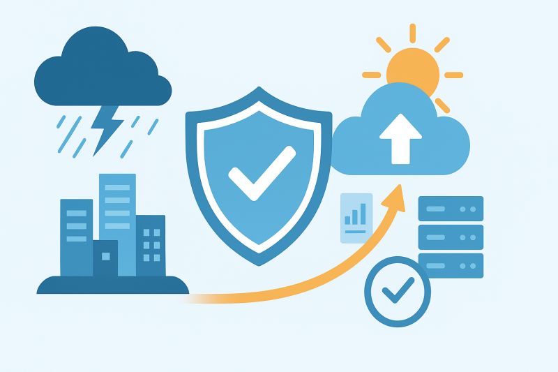 Kulseun's tweet card. Stop thinking of Disaster Recovery as a costly insurance policy for your organization or business. With cloud computing, it becomes a strategic advantage. By leveraging the cloud for Business...