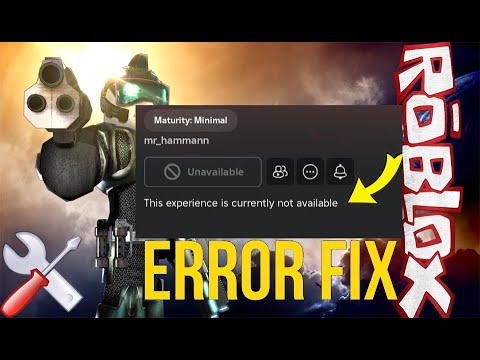 recoverandroid1's tweet card. Working 2025 Fixes- Roblox Error This Experience Is Currently Not...