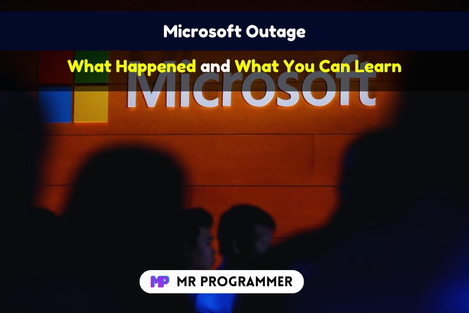 MrProgrammer21's tweet card. 19 July 2024, was the date on which the world turned upside down because of the significant Microsoft outage, that disrupted multiple services including