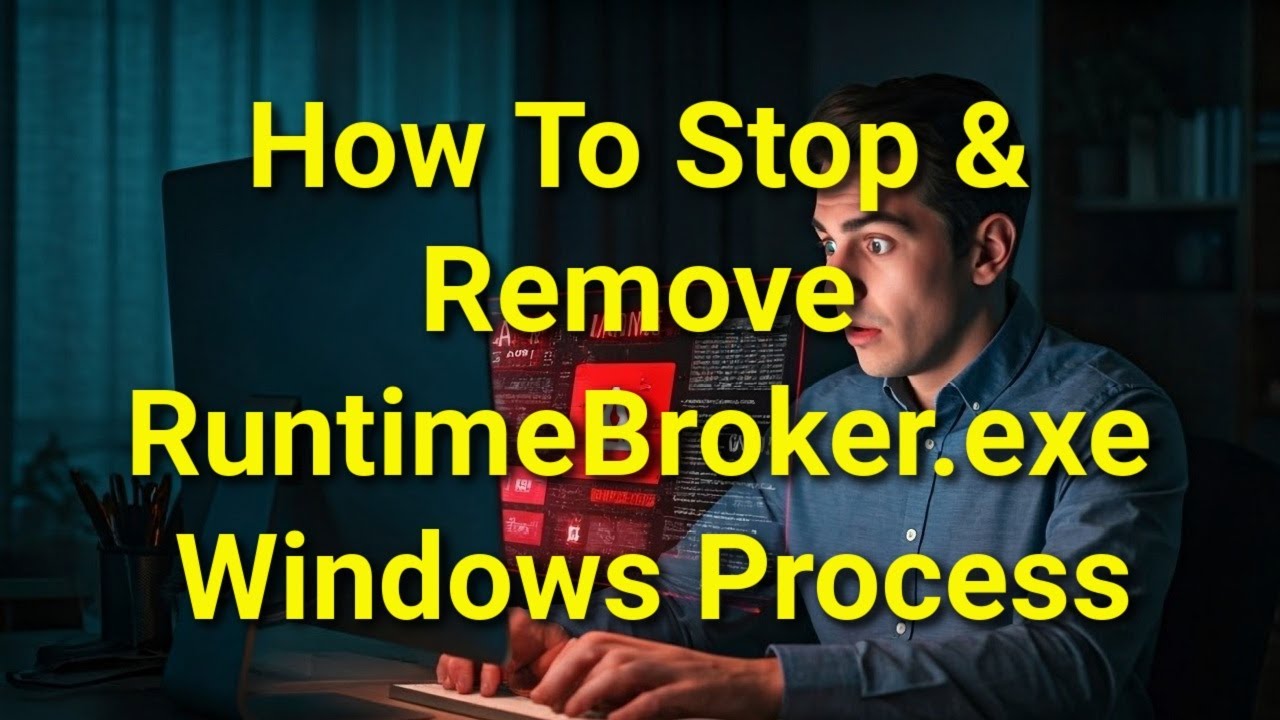 enigmasoftware's tweet card. TWIM Ep250 Pt3: How To Stop & Remove RuntimeBroker.exe Windows...