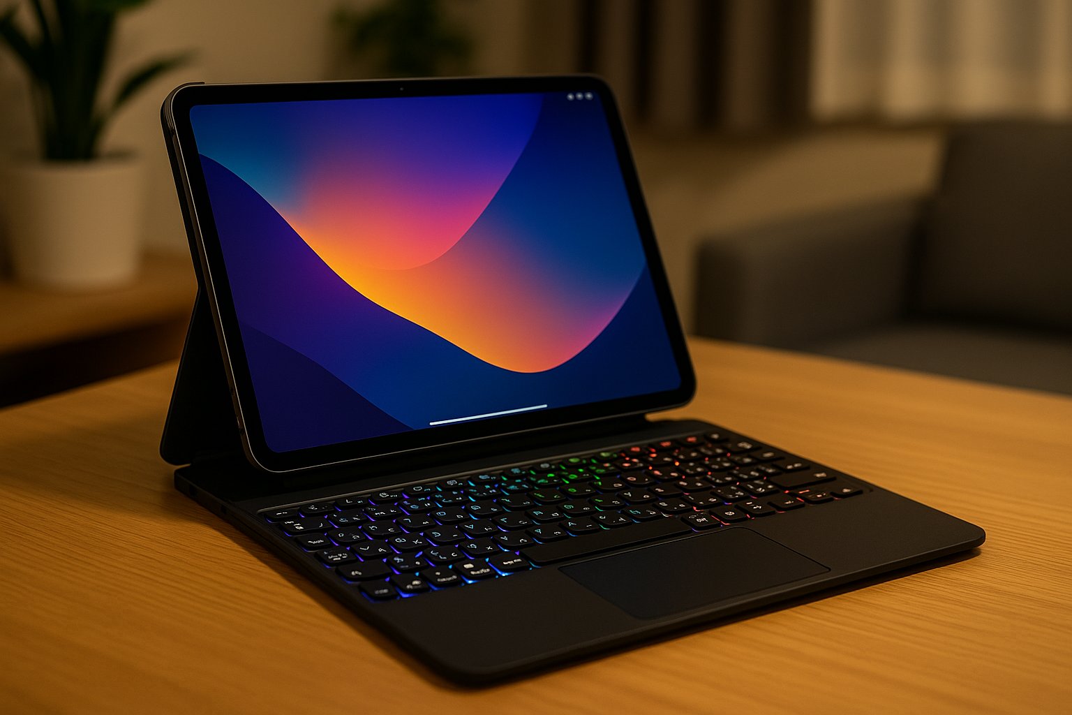 SoranekoB's tweet card. どうも、Soranekoです。 初めてこの「iPad マジックキーボード HOU」を手にしたとき、心の中に小さな期待がありました。 純正品のような完成度を求めるというより、日々の作業を少しでも快適にで