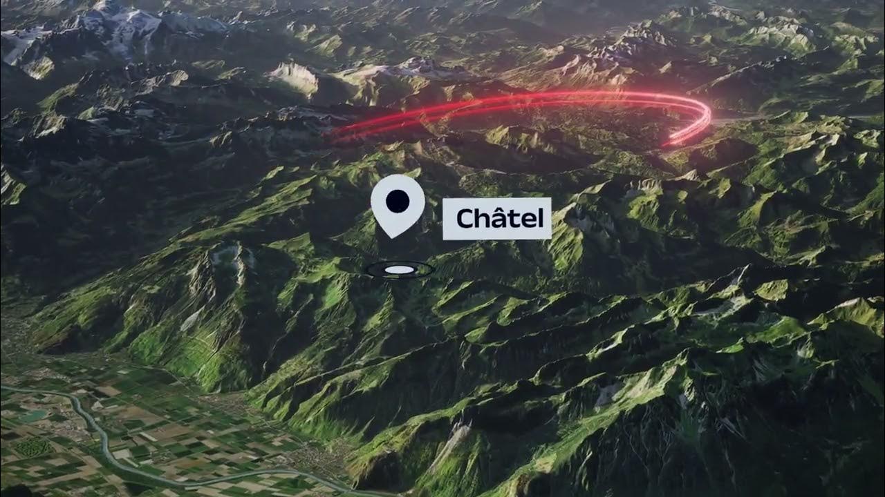 ProCyclingMaps's tweet card. Haute-Savoie 2027 - UCI World Championships - Venue Overview