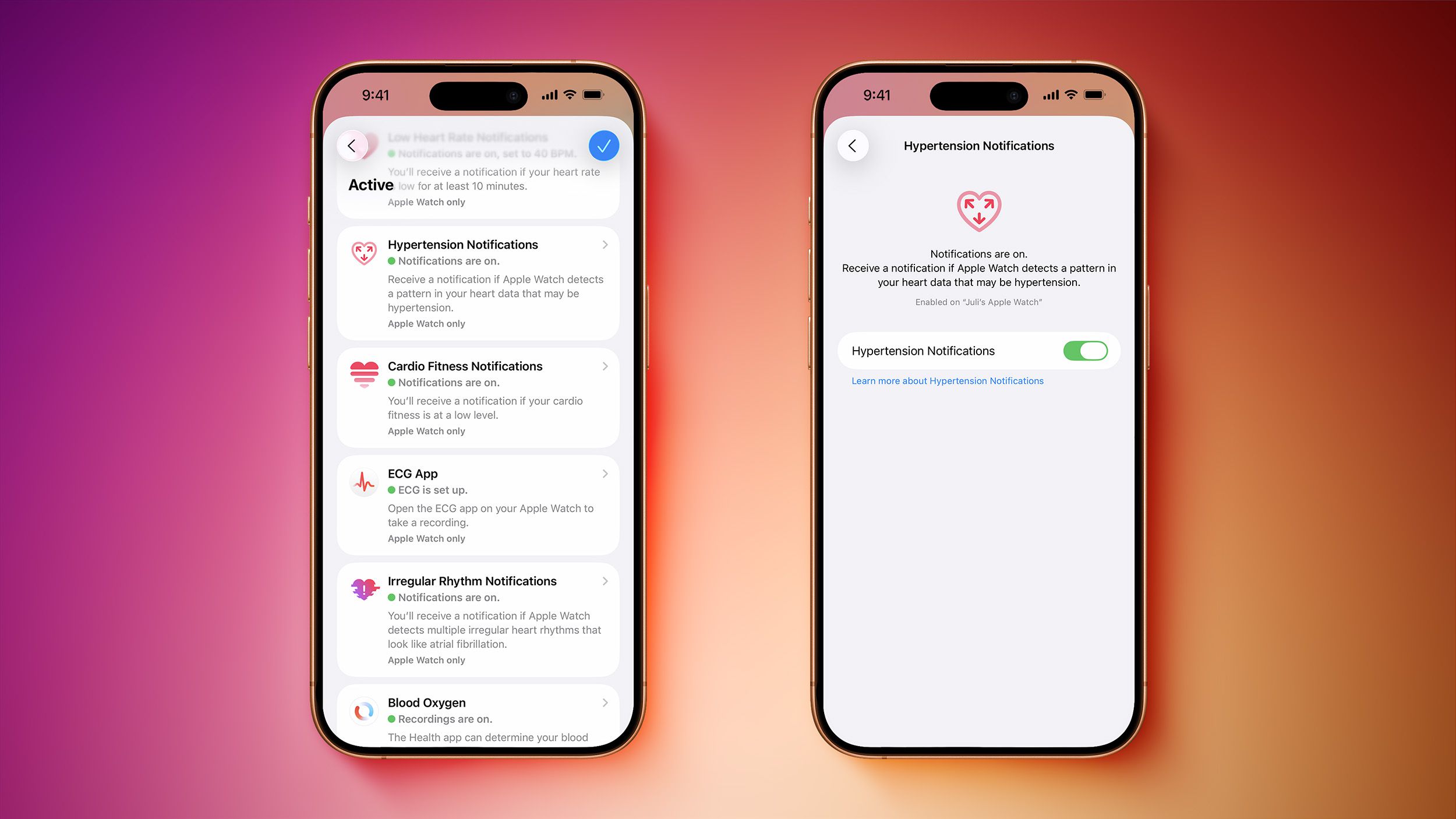 LtAndyNorris's tweet card. The new Hypertension Notifications feature on select Apple Watch models was recently licensed by Health Canada, according to the blog iPhone in Canada. The feature is already available in more than...