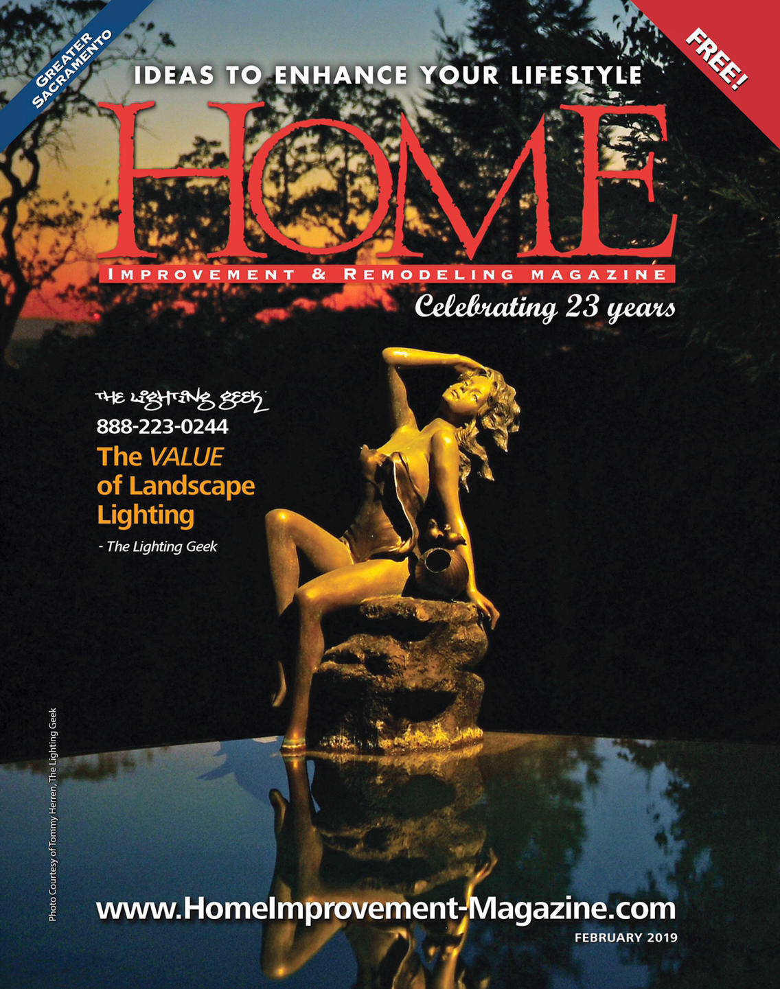 thelightinggeek's tweet card. What a great way to start off the year!