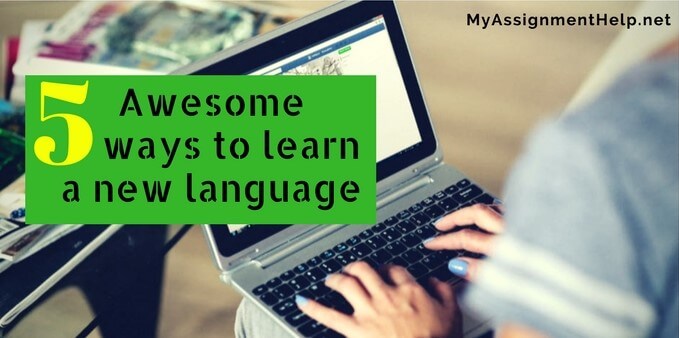 massignmenthelp's tweet card. 5 Awesome Ways to Learn a New Language | Assignment Help