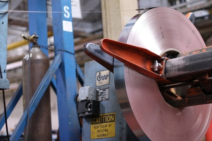 DahlstromRllFrm's tweet card. What can a roll forming machine handle in terms of material thickness, size, & bends? Consider this a roll forming design guide for sheet metal components.