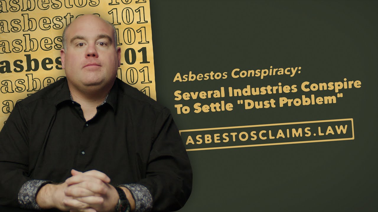 ClaimsAsbestos's tweet card. Asbestos Conspiracy; Industries Conspire To Settle The "Dust Proble...