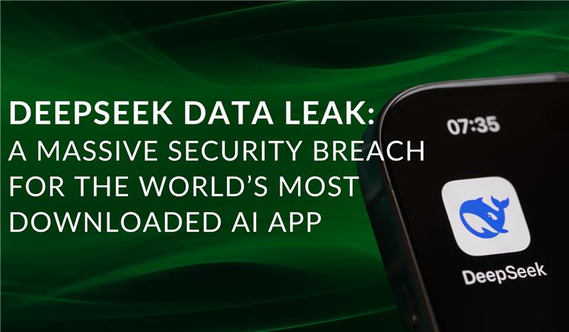 QuixxiSecurity's tweet card. DeepSeek Data Leak: A massive security breach exposed sensitive data. Learn how it happened and the key takeaways to protect your business from such threats.