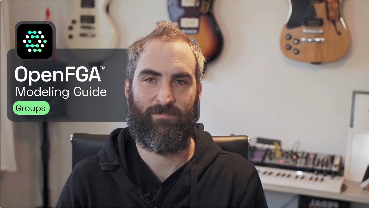 OpenFGA's tweet card. OpenFGA Modeling Guide: Groups