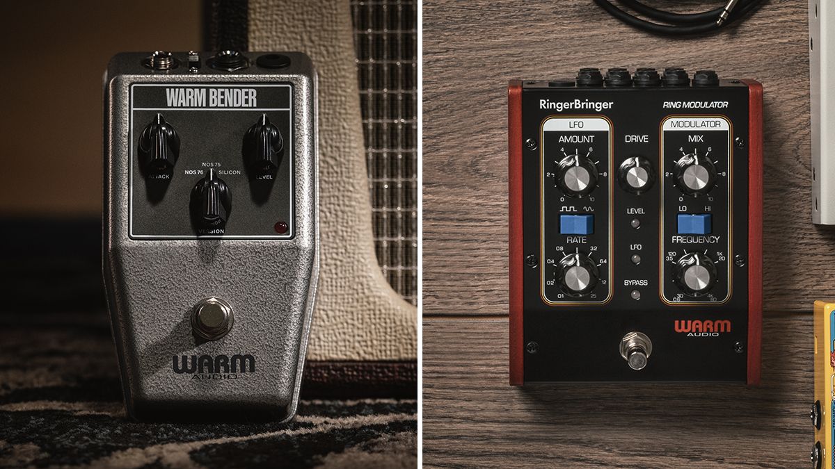 BeachGuitar1's tweet card. Warm Audio's latest hot plate of vintage-inspired effects pedals presents us with a three-circuit Tone Bender-style fuzz and an all-analog Moog-inspired ring mod – and an abundance of mojo for our...