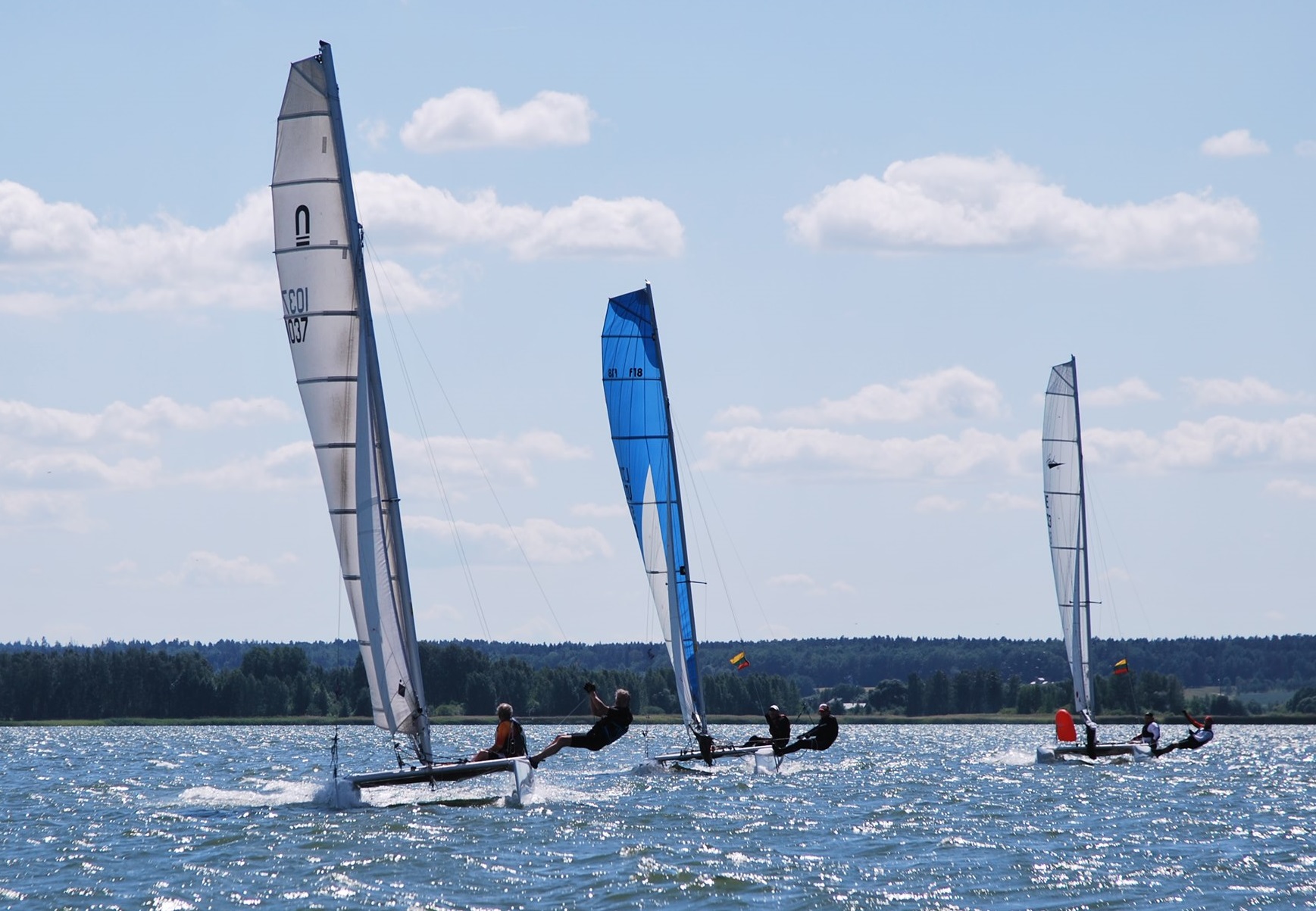 Formula18Class's tweet card. We are happy to announce Lithuanian Catamaran Association has been registered as F18 Association for LTU. Let Martynas Makelis, LTU