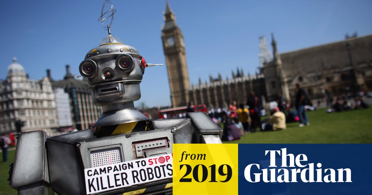 guardianscience's tweet card. Robot Wars survivor David Wreckham has found new purpose as the face of the Campaign to Stop Killer Robots