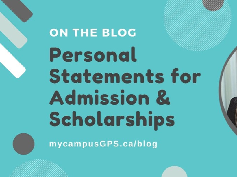 mycampusgps's tweet card. What is a personal statement? A personal statement is a document some universities use to evaluate an applicant’s suitability for admission. Sometimes the personal statement is used only for admiss...