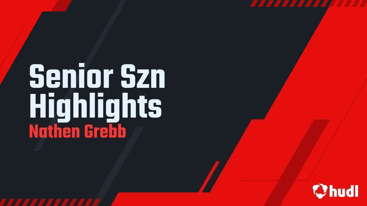 NGrebb88378's tweet card. Senior Szn Highlights