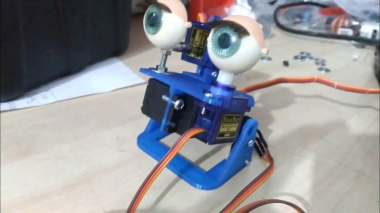 allrobotics's tweet card. Animatronic para cortometraje - All Robotics