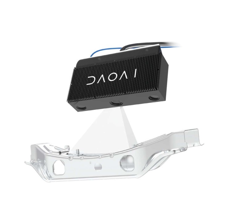 DaoAIRobotics_'s tweet card. DaoAI 3D vision solves two major problems in industrial automation: bin picking, loading and quality inspection Automotive part loading On factory production lines, many circumstances require the...