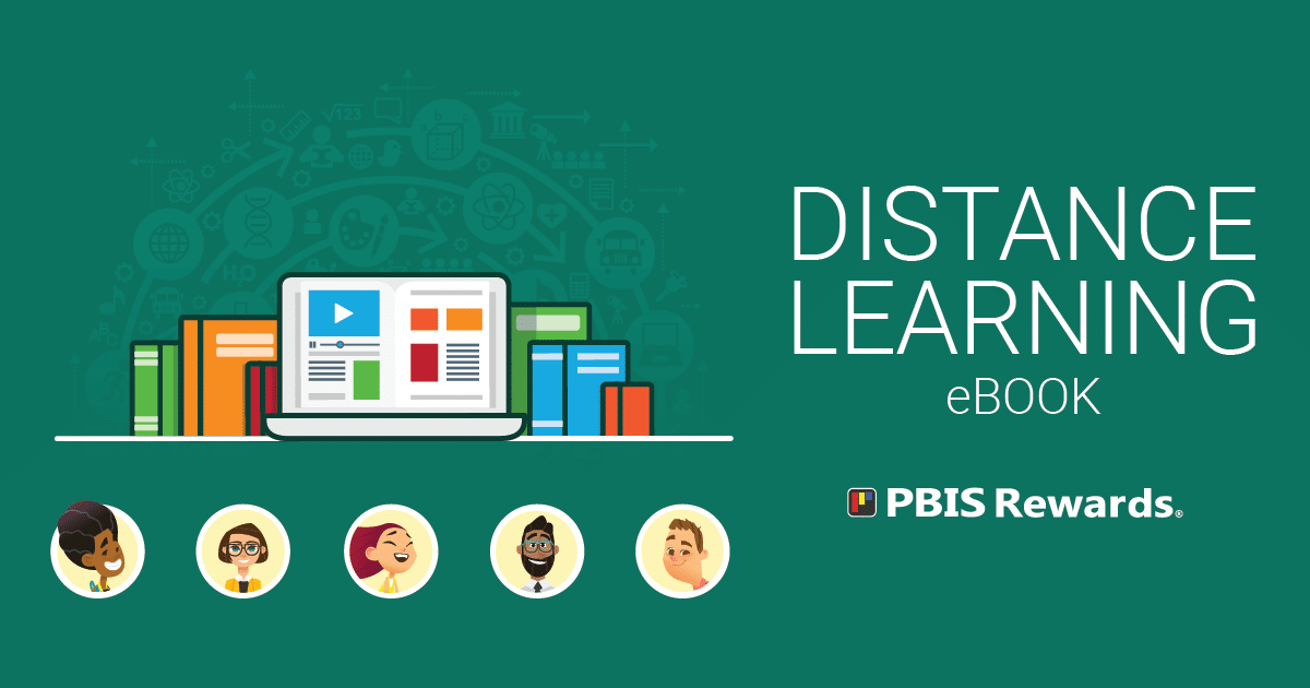 PBISRewards's tweet card. This PBIS Rewards eBook is full of resources for PBIS in distance learning. Tips for how to support your teachers, staff, and students.