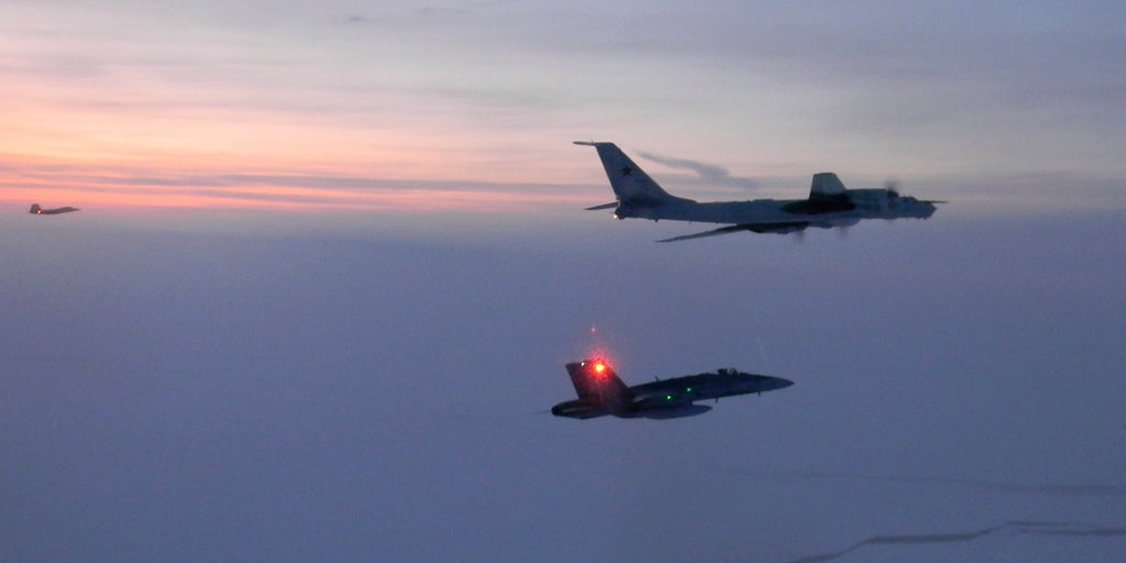 TulipPenney's tweet card. The North American Aerospace Defense Command (NORAD) announced they detected, tracked, and intercepted two Russian fighter jets and two PRC military aircrafts off coast of Alaska.