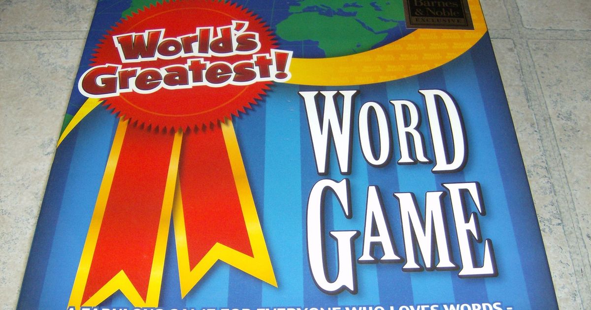 TheBoardgameBot's tweet card. A Fabulous Game for Everyone who Loves Words -- Includes Word Poker, Word Scramble, and Word Builder Combines three fantastic word games: Word Scramble: Everyone works at once building as many words...