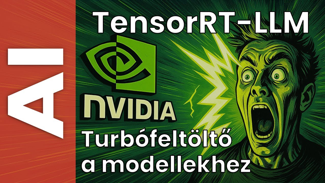 Mp3Pintyo's tweet card. A TensorRT-LLM az NVIDIA saját technológiája, ami kifejezetten az...