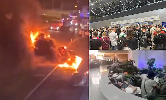 CSereda's tweet card. Hundreds of passenger planes had to be diverted as waves of unmanned flying bombs converged on the Russian capital.