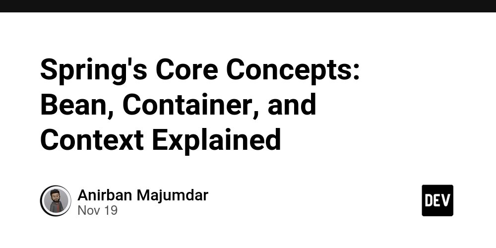 anir_code7's tweet card. Hi Everyone , I am new to learning Spring Framework and have started to write about the topics I am...