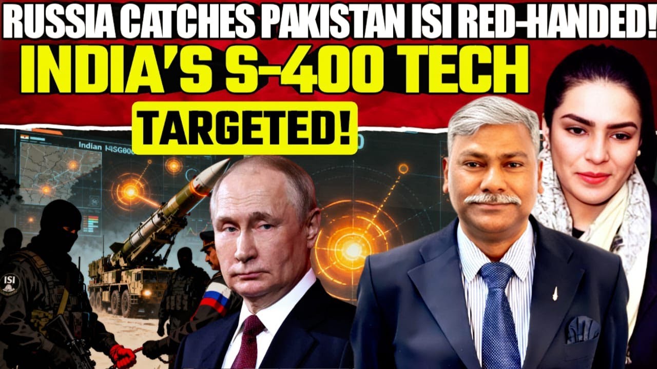Eagleeye47's tweet card. RUSSIA EXPOSES PAKISTAN ISI PLOT! India’s S-400 Secrets Targeted in...