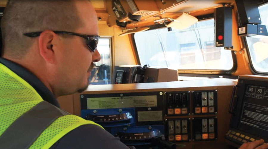 WabtecCorp's tweet card. Progressive Railroading - The SmartHPT enables a railroad to set a horsepower limit to save more fuel than using Trip Optimizer alone.