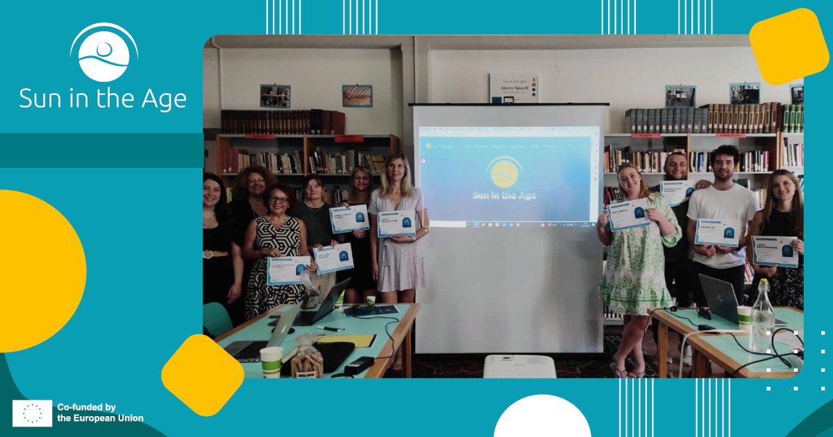 p_consulting_gr's tweet card. Η τρίτη διακρατική συνάντηση (TPM3) του έργου Erasmus+ "Sun in the Age - Mindfulness for Resilience" ολοκληρώθηκε με επιτυχία στο Κόρι της Ιταλίας. Η