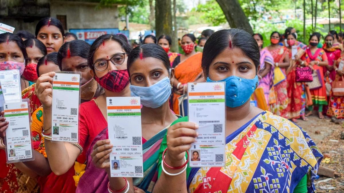 mathrubhumieng's tweet card. India`s Aadhaar card is getting a major privacy upgrade! Soon, only your photo & a secure QR code will be on the card. Discover the new Aadhaar app & changes.