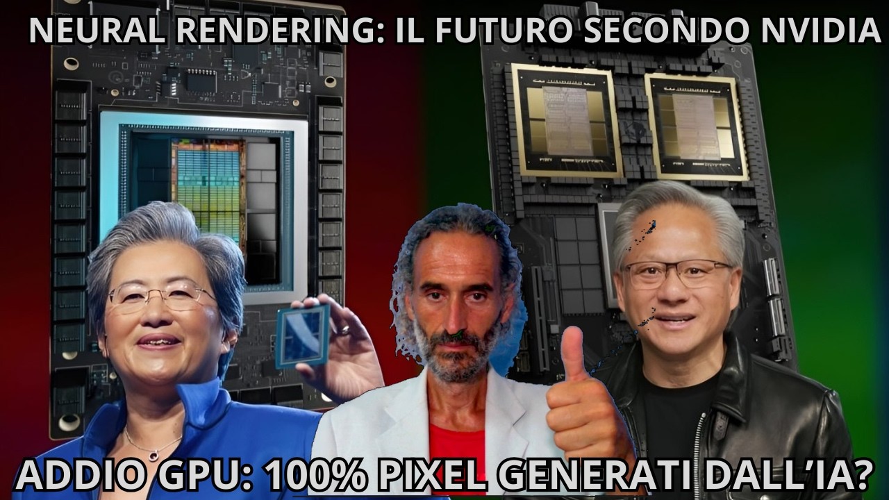 alex_di_gaia's tweet card. NVIDIA Genera Tutti i Pixel con l'IA! Rivoluzione o Bluff? + News...