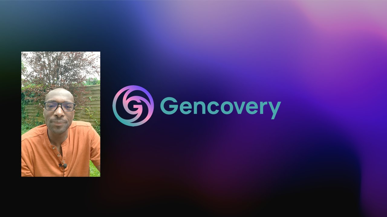 Gencovery's tweet card. Support us in advancing universal access to data in life sciences